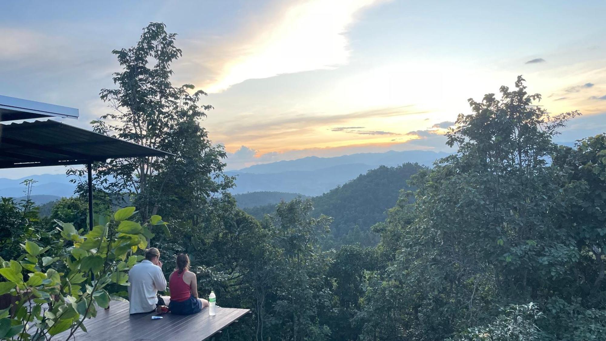 מאה צ'אם Monsonkeang Camping View ม่อนสันเกี๋ยง מראה חיצוני תמונה